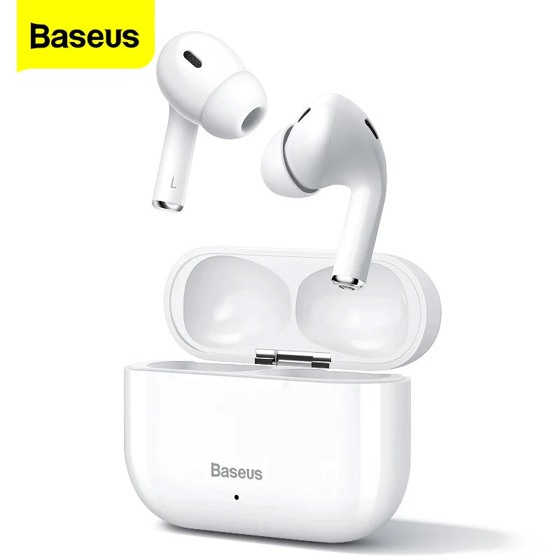 Baseus W3 Encok True Wireless Earphones White Baseus W3 Encok True Wireless Earphones White